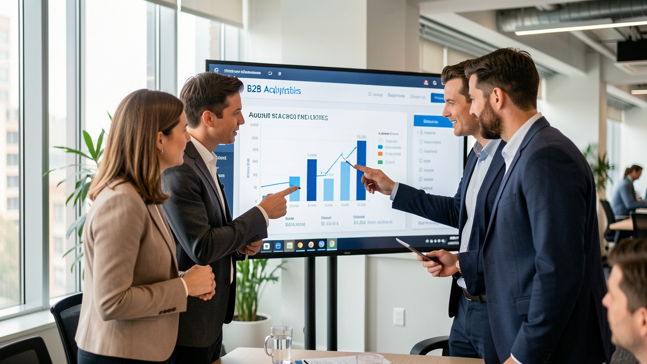 Dispositif d&rsquo;acquisition B2B performant : structurer sans disperser son budget